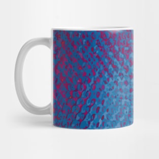 Iridescent Reds Blues Mug